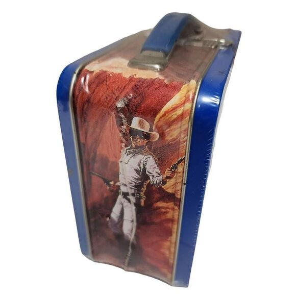The Lone Ranger New Hallmark Metal Vintage Lunch Box Retro Limited Edition Movie - Picture 2 of 6